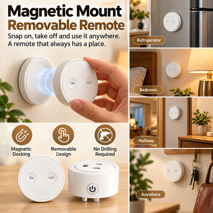 🎄 Wireless Christmas Tree Light Switch – One-Touch Remote Control ✨