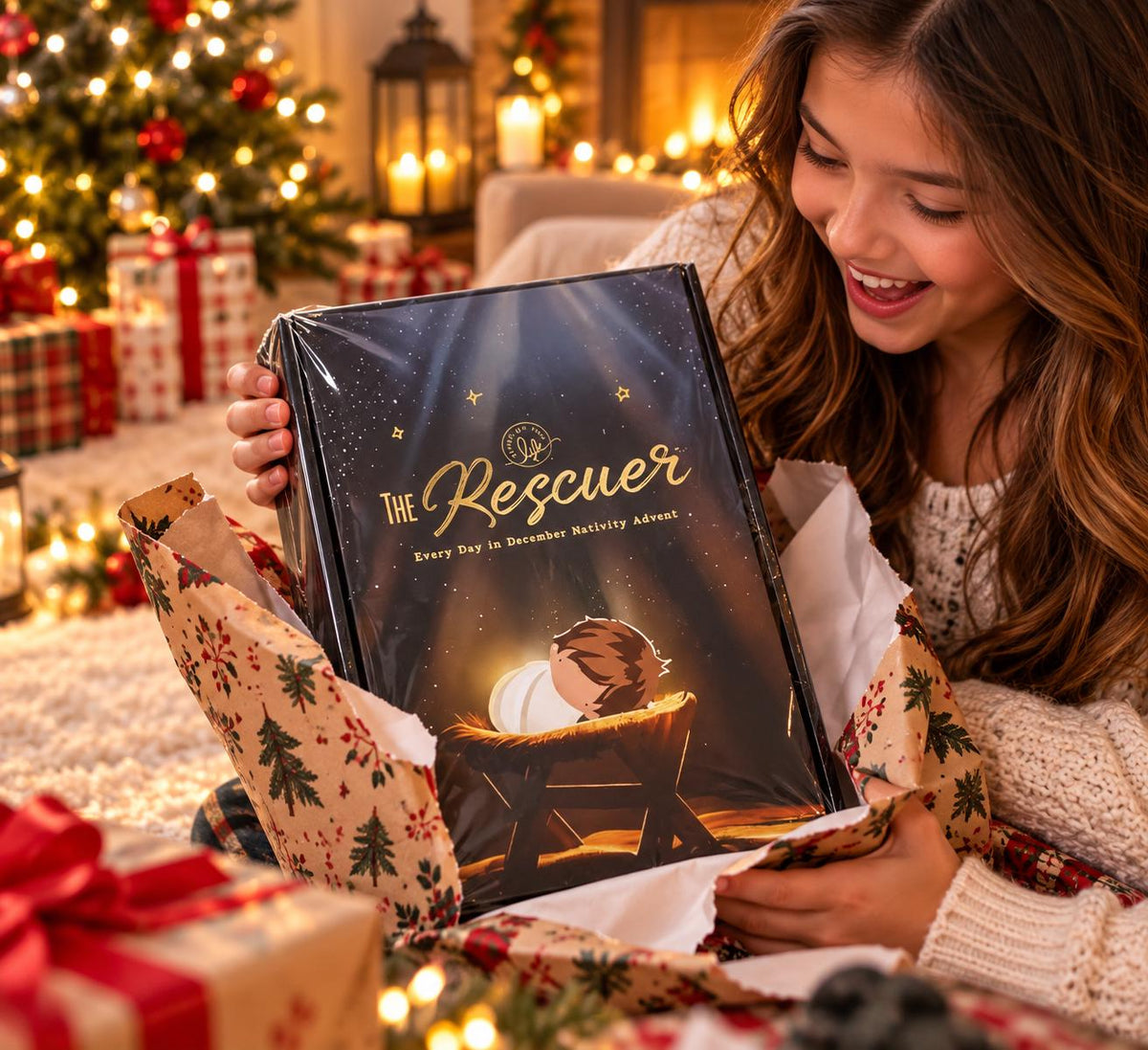 Nativity Advent Calendar 2026 – 24-Day Christmas Countdown with Nativity Figures