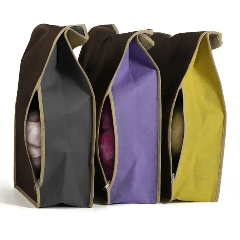 🥔 🔥 49% OFF | Reusable Self-Sealing Veggie Storage Bag – Potato & Onion Organizer