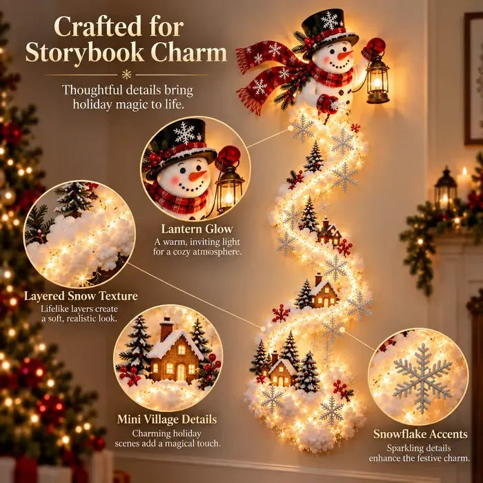 📢Limited-time offer 48%✨ Christmas Magic Trail Wall Light - A Little Christmas Magic, Right on Your Wall