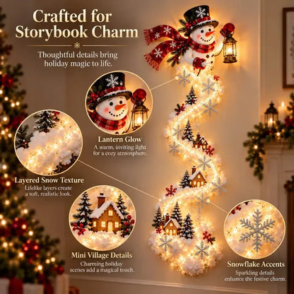 📢Limited-time offer 48%✨ Christmas Magic Trail Wall Light - A Little Christmas Magic, Right on Your Wall