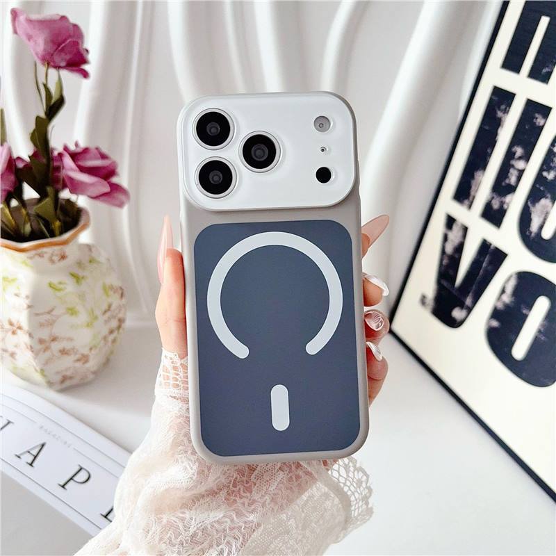 🌈Dopamine Color Block Magnetic Phone Case for iPhone Pro Max