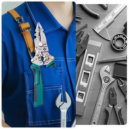 16-in-1 Wire Stripper Pliers with Voltage Tester