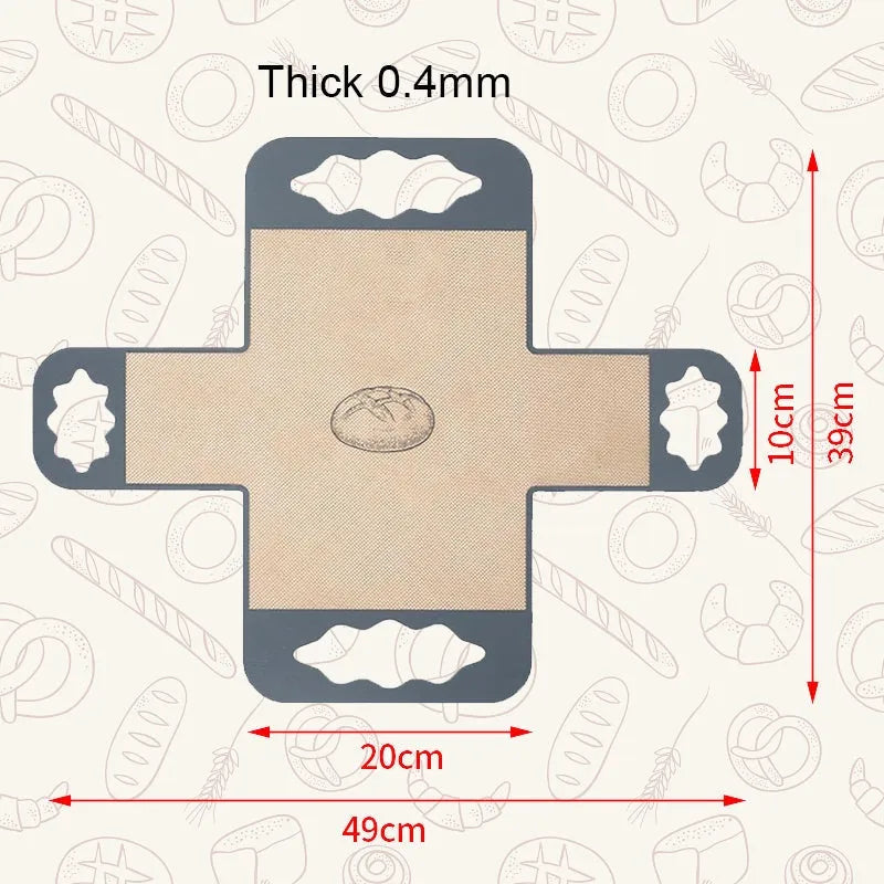 🥐Cross‑Shape Food‑Safe Baking Liner, Simple Clean‑Up Alternative To Disposable Parchment Paper