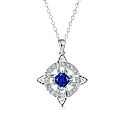 Mystical Birthstone Witches Knot Necklace – Natural Crystal🔮💞Protect Your Loved Ones