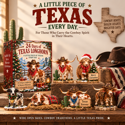 🤠⭐ More Than Christmas — 24 Texas Longhorn Collectibles for Every Cowboy Heart