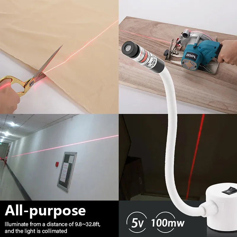 🔥2026 Must-Have Sewing Accessory — Magnetic Quilting Laser Guide for Perfect Stitches