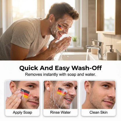 National Flag Face Paint Stick for Sports Fans! ⚽