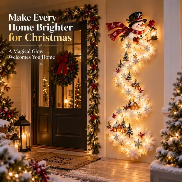 📢Limited-time offer 48%✨ Christmas Magic Trail Wall Light - A Little Christmas Magic, Right on Your Wall
