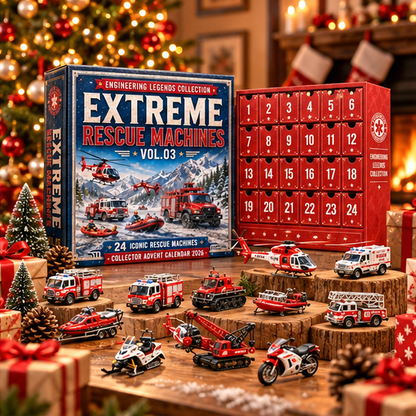 🚒 Extreme Rescue Machines Advent Calendar 🎄 24 Days of Epic Rescue Surprises