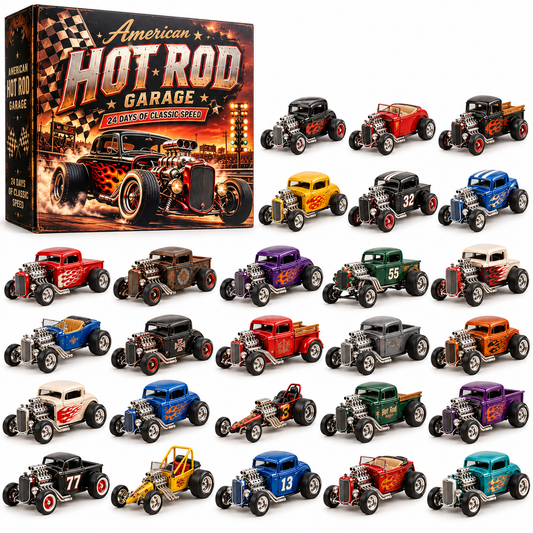 🏁24 Days of Hot Rod Legends – A Classic American Car Collector's Dream