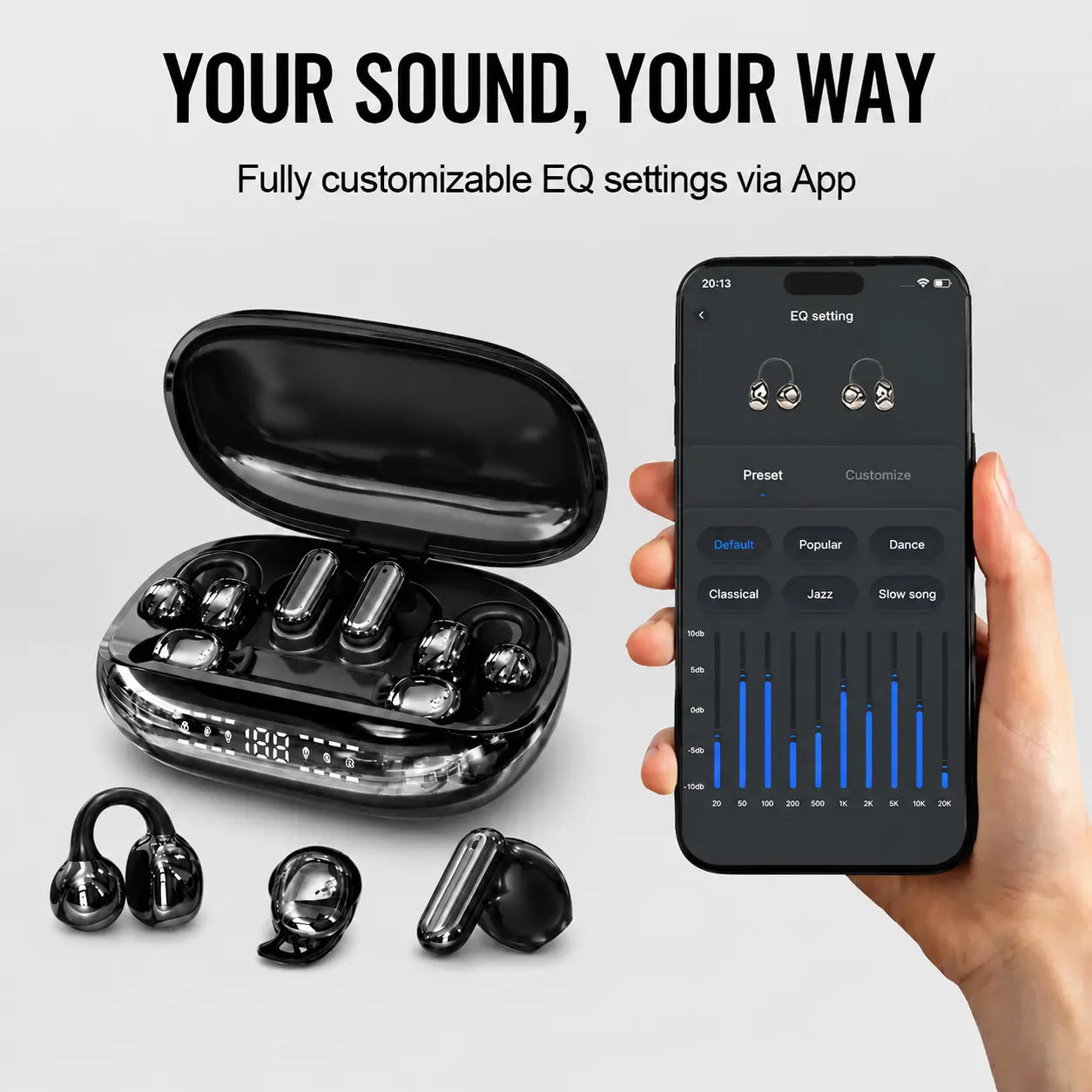 🦻3 in 1 Wireless Earbuds with Power Bank Case
