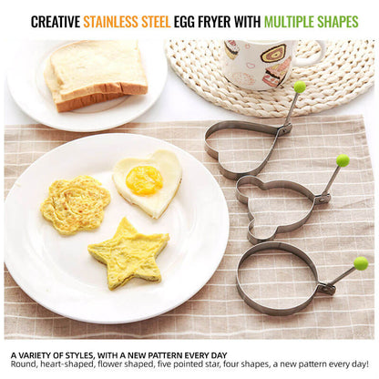 🔥Last Day Sale 49%🔥Stainless Steel Fried Egg Molds