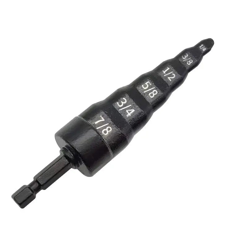 6-in-1 HVAC Copper Tube Swaging Tool Set with Bit Holder
