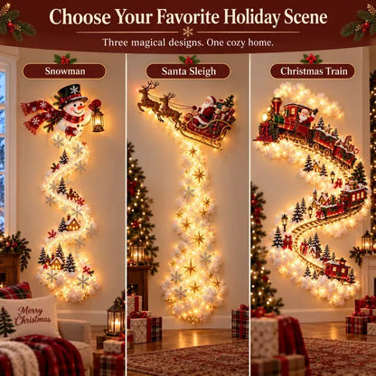📢Limited-time offer 48%✨ Christmas Magic Trail Wall Light - A Little Christmas Magic, Right on Your Wall