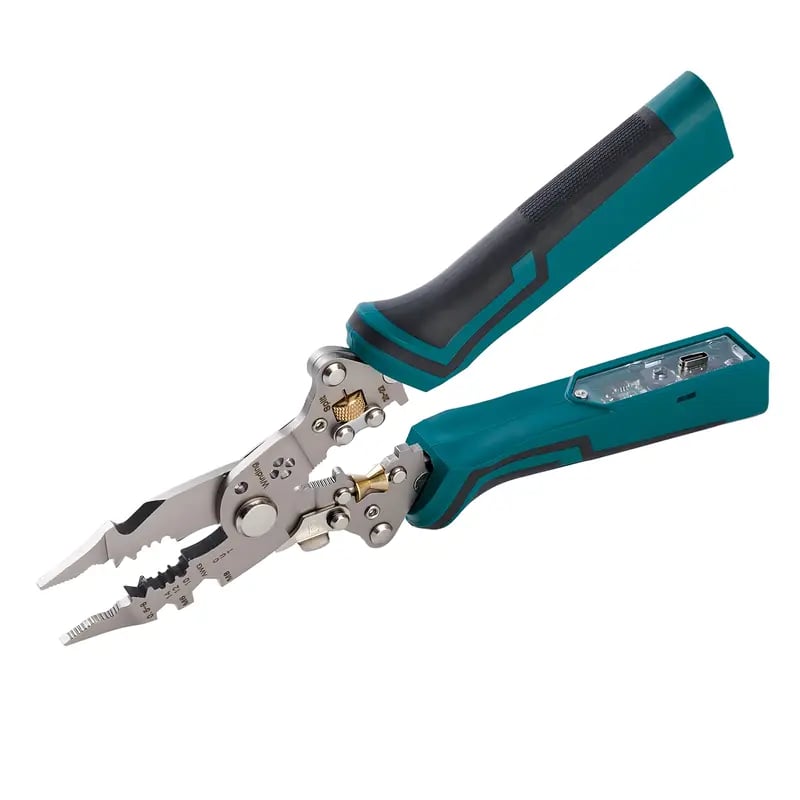 16-in-1 Wire Stripper Pliers with Voltage Tester