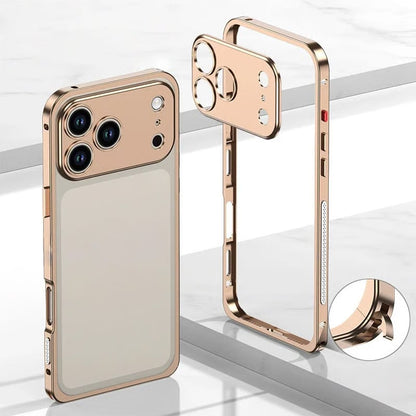 Aluminum Alloy Cooling Frame Heat Dissipation Case for iPhone 18 Series