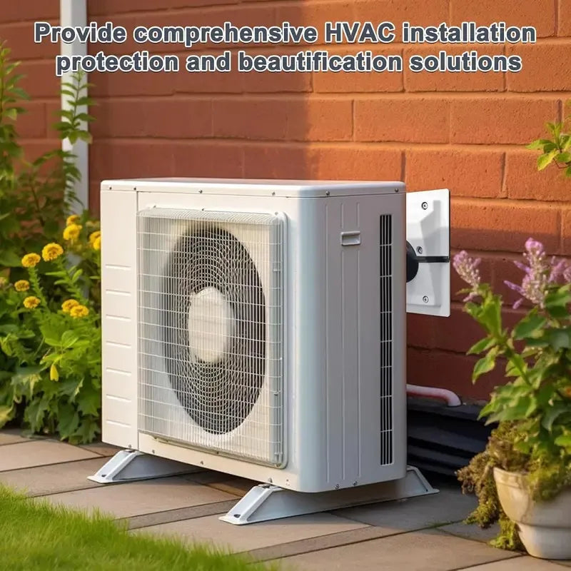 HVAC Wall Penetration and Line-Set Cover Kit