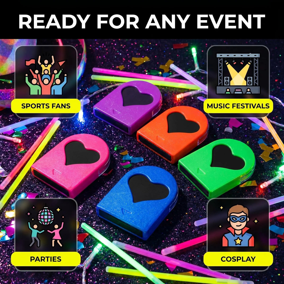 🌈 Washable Hair Chalk Set – Instant Temporary Hair Color for Parties & Festivals