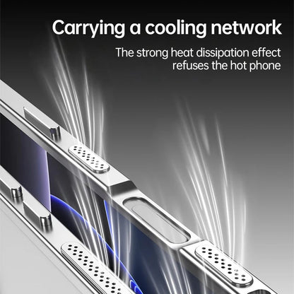 Aluminum Alloy Cooling Frame Heat Dissipation Case for iPhone 18 Series