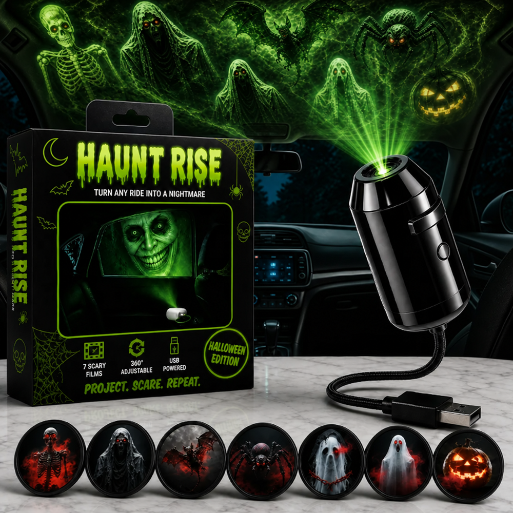 Haunt Rise USB Halloween projector
