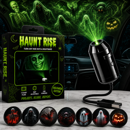 Haunt Rise USB Halloween projector