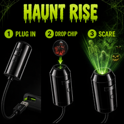 Haunt Rise Halloween projector