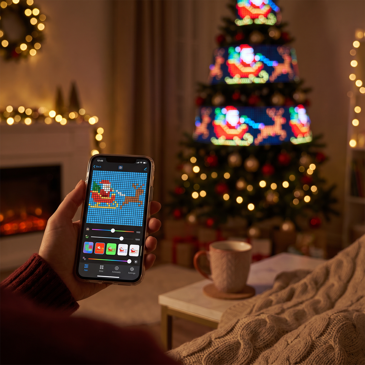 🎄 Smart Christmas Tree Lights ✨ 100+ Effects, DIY Animations & Music Sync