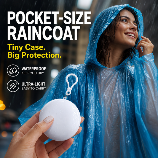 🔥Sumer Sale 50% OFF🔥Mini Ball Shape Disposable Raincoat