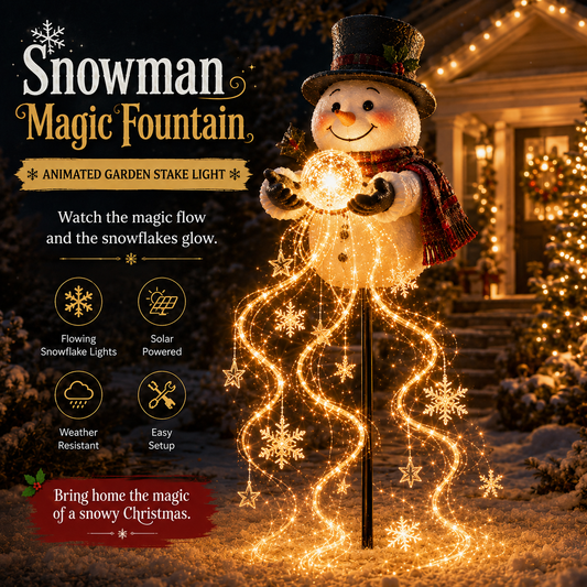 🎄49% OFF🎄 Flowing Snowflake LED Christmas Garden Light❄️