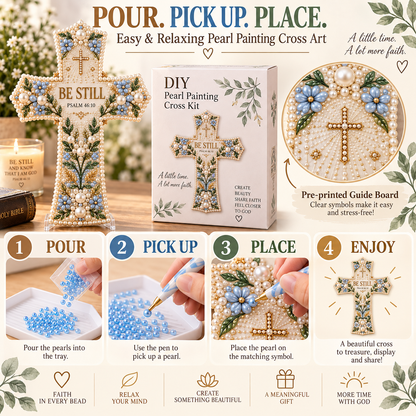 🎄 ✨ Last Day 49% OFF ✝️ Scripture Cross DIY Kit Collection