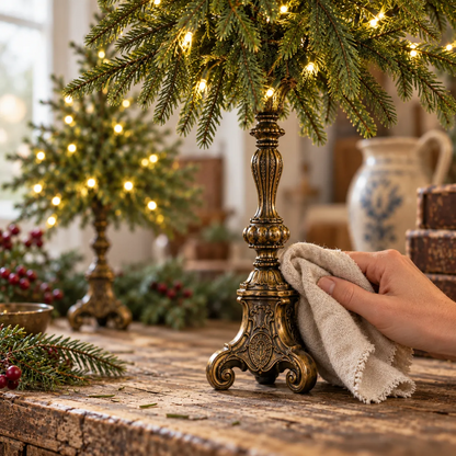 🔥Vintage Lighted Norfolk Pine Tree