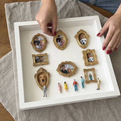 ✨DIY Mini Museum Silhouette Box – Celebrate Your Unique Memories in Style 💖