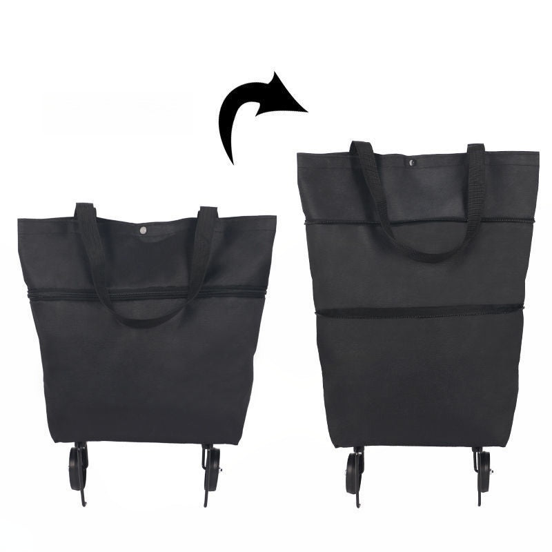 🔥HOT SALE 50% OFF - 🛍️Foldable 2-in-1 Shopping Bag