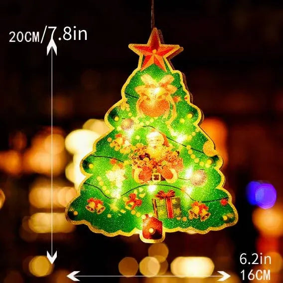 🎅Early Christmas Sale🎄Christmas Window Hanging Lights