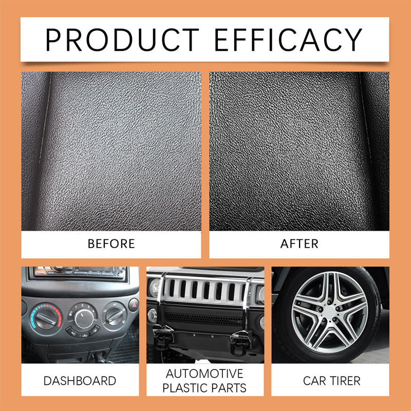 2026 Hot Sale🔥Plastic Restorer – Restores Shine & Color to Faded Plastic, Rubber & Vinyl Surfaces