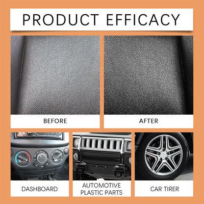 2026 Hot Sale🔥Plastic Restorer – Restores Shine & Color to Faded Plastic, Rubber & Vinyl Surfaces