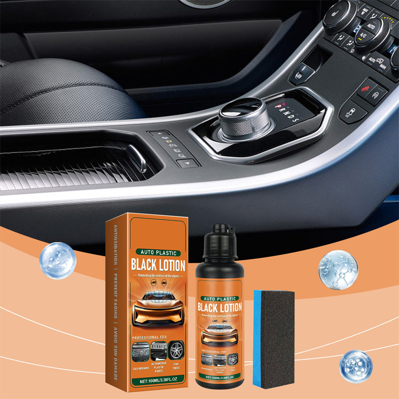 2026 Hot Sale🔥Plastic Restorer – Restores Shine & Color to Faded Plastic, Rubber & Vinyl Surfaces