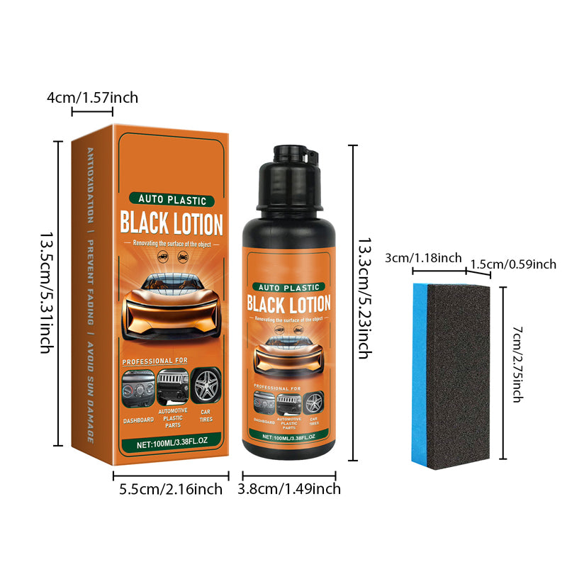 2026 Hot Sale🔥Plastic Restorer – Restores Shine & Color to Faded Plastic, Rubber & Vinyl Surfaces