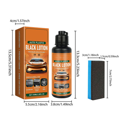 2026 Hot Sale🔥Plastic Restorer – Restores Shine & Color to Faded Plastic, Rubber & Vinyl Surfaces