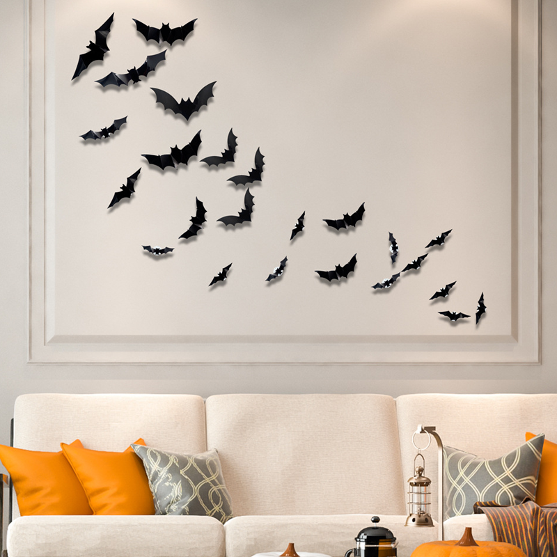 3D Bat LED Wall Light Decor