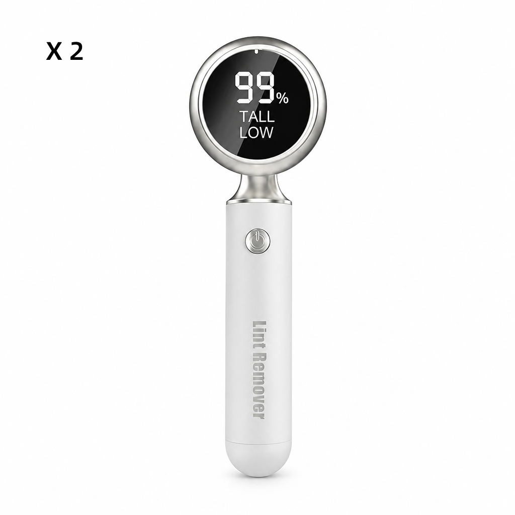🚨 50% off for the first 50 customers! 🧥 Rechargeable electric fabric shaver with a smart digital display.