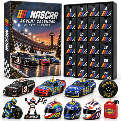 🏁 NASCAR Christmas Advent Calendar 🎄 24 Days of Racing Surprises